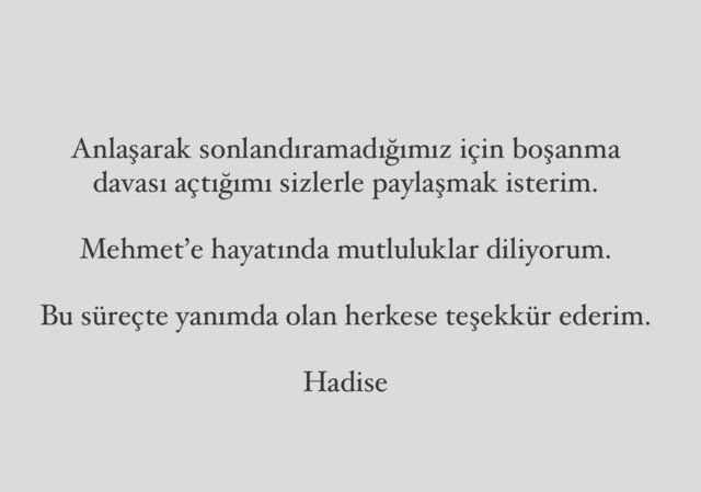 4 aylık eşine boşanma davası açmıştı... Mehmet Dinçerler'den Hadise'ye 'psikolojik baskı' cevabı - Sayfa 4