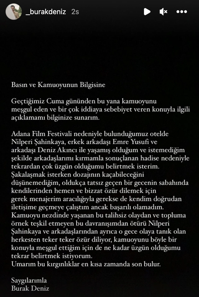 Nilperi Şahinkaya'ya küfür etmişti! Ünlü oyuncu Burak Deniz'den açıklama - Sayfa 7