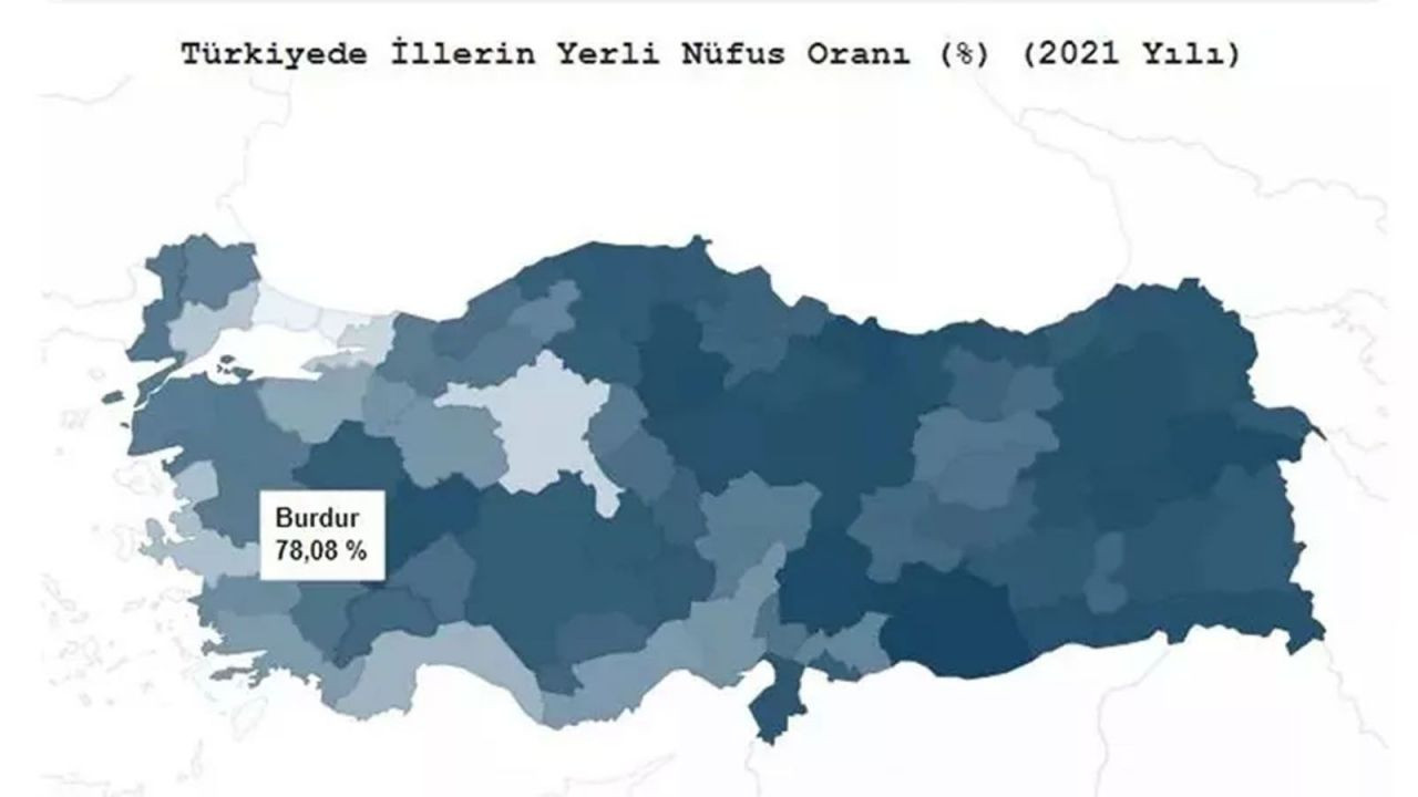 Türkiye’de hangi il ne kadar yerli? TÜİK açıkladı! İşte ‘en yerli’ şehir… - Sayfa 101