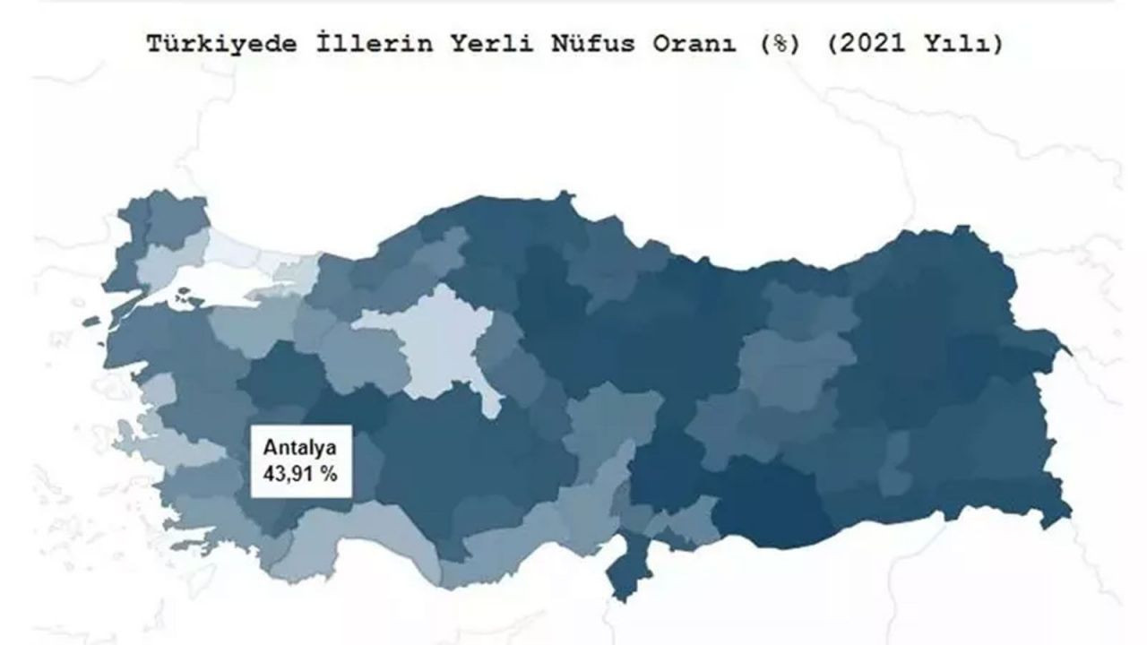 Türkiye’de hangi il ne kadar yerli? TÜİK açıkladı! İşte ‘en yerli’ şehir… - Sayfa 90