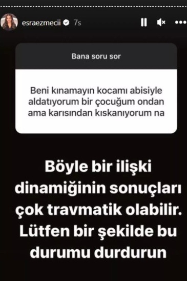 'Beni kınamayın' deyip Esra Ezmeci'ye itiraf etti! "Kocamı abisiyle aldatıyorum" deyip anlattı - Sayfa 4