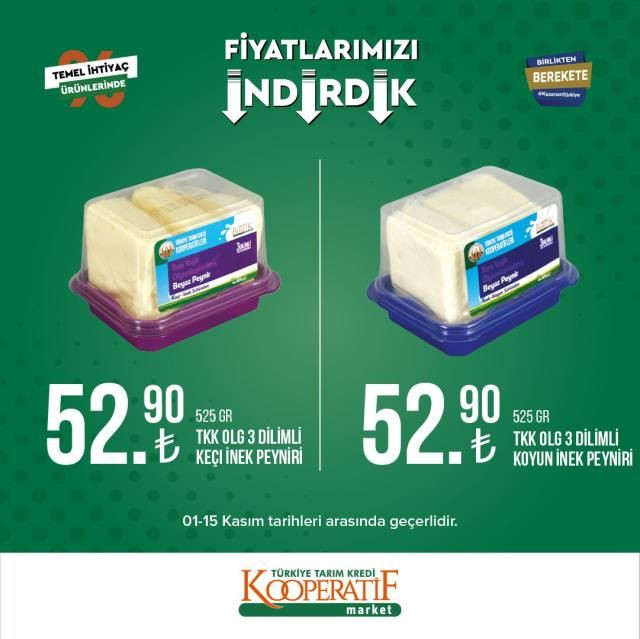 Tarım Kredi marketlerinde yeni indirim kampanyası! İşte fiyatı düşen ürünler - Sayfa 24