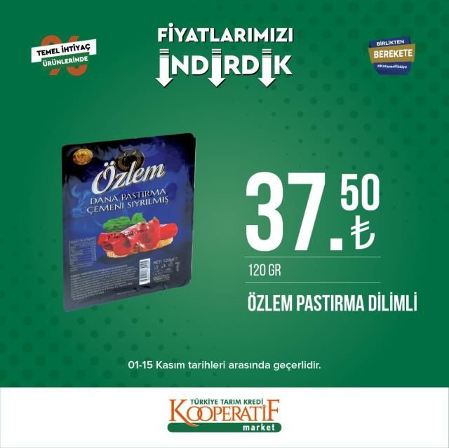 Tarım Kredi marketlerinde yeni indirim kampanyası! İşte fiyatı düşen ürünler - Sayfa 11