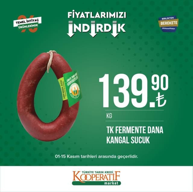 Tarım Kredi marketlerinde yeni indirim kampanyası! İşte fiyatı düşen ürünler - Sayfa 27