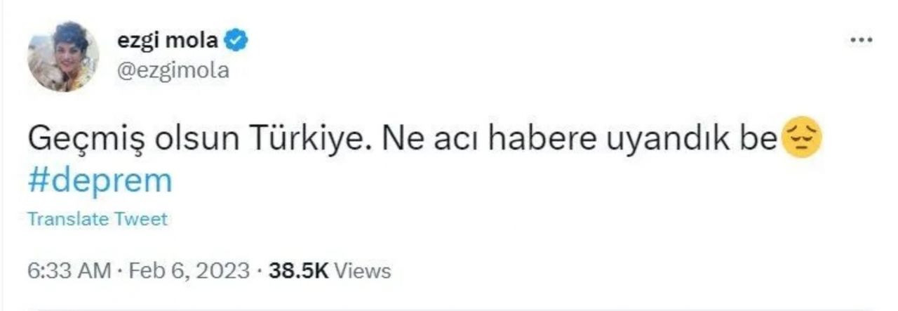 Türkiye'yi sarsan deprem sonrası ünlüler tek yürek oldu! Destek mesajları art arda geldi - Sayfa 12