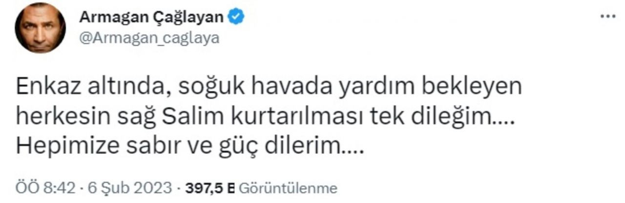 Türkiye'yi sarsan deprem sonrası ünlüler tek yürek oldu! Destek mesajları art arda geldi - Sayfa 6