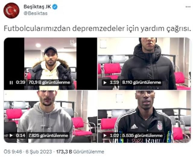 Hep birlikte tek yürek! Spor camiası depremzedeleri yalnız bırakmadı - Sayfa 12