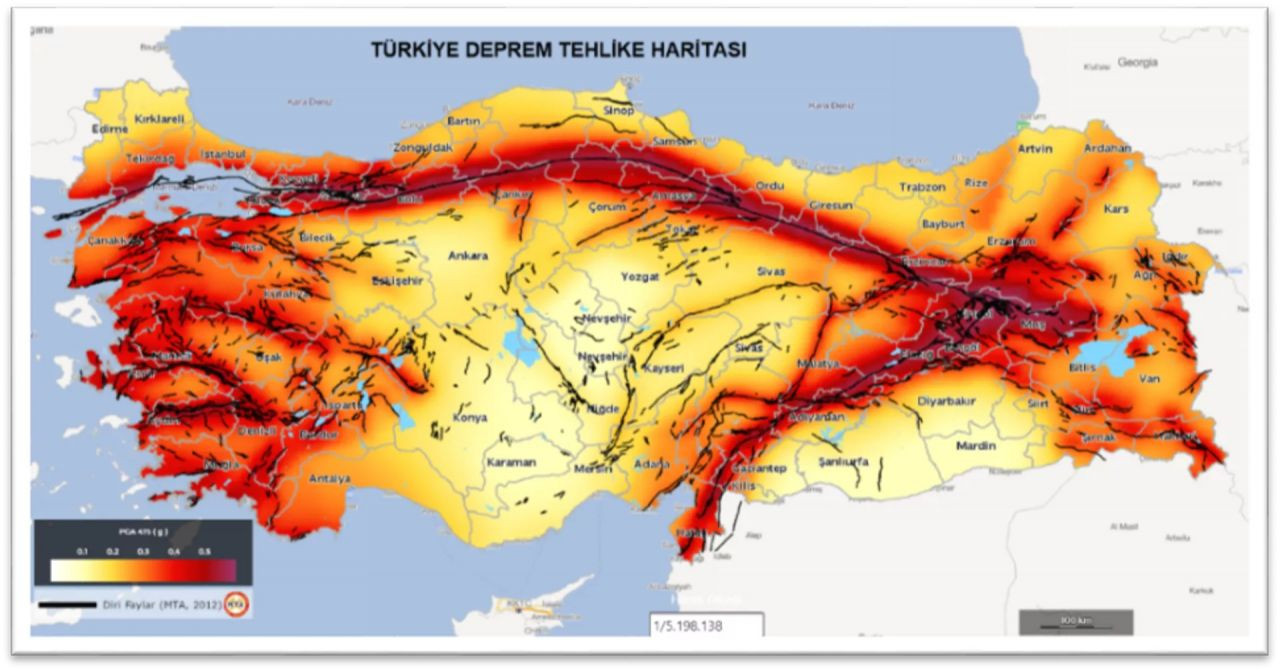 Deprem riski yüksek olan iller hangileri? Türkiye deprem haritası… - Sayfa 5