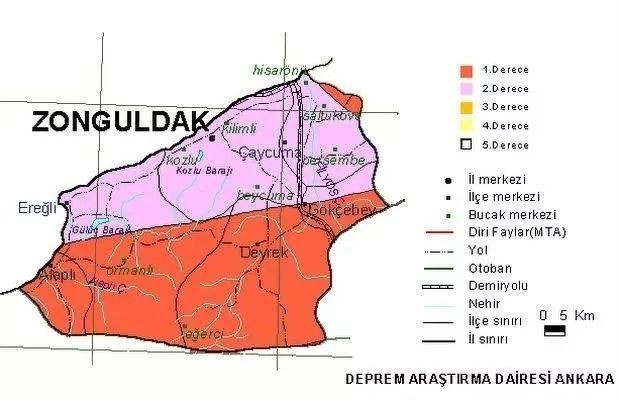 Hangi ilde ne kadar diri fay var? Herkes bunu merak ediyor! İşte il il diri fay haritası... - Sayfa 69