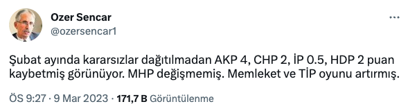 MetroPoll’ün son seçim anketinden çarpıcı sonuçlar! 4 puanlık düşüş dikkat çekti… - Sayfa 12