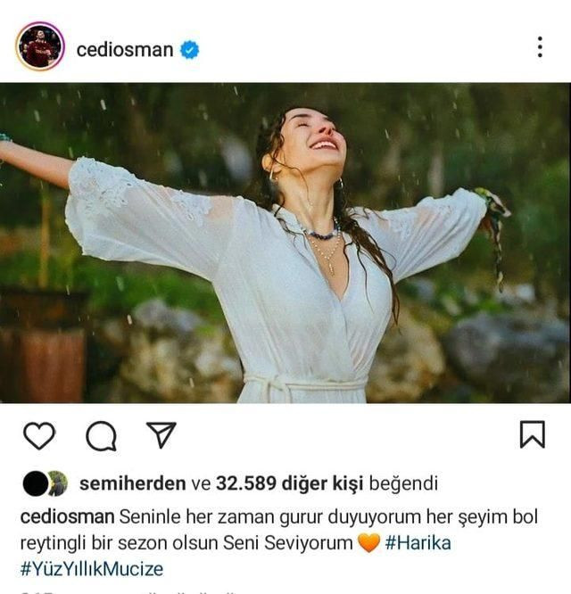 Cedi Osman aşka geldi! Yüz Yıllık Mucize ile ekrana dönen eşi Ebru Şahin'e Cedi'den tam destek! - Sayfa 3