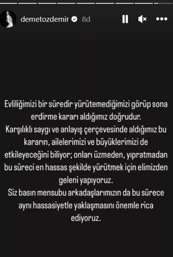 Demet Özdemir ve Oğuzhan Koç evliliği 8 ay sürdü! Karar verdi, bekar evine gitti... - Sayfa 7