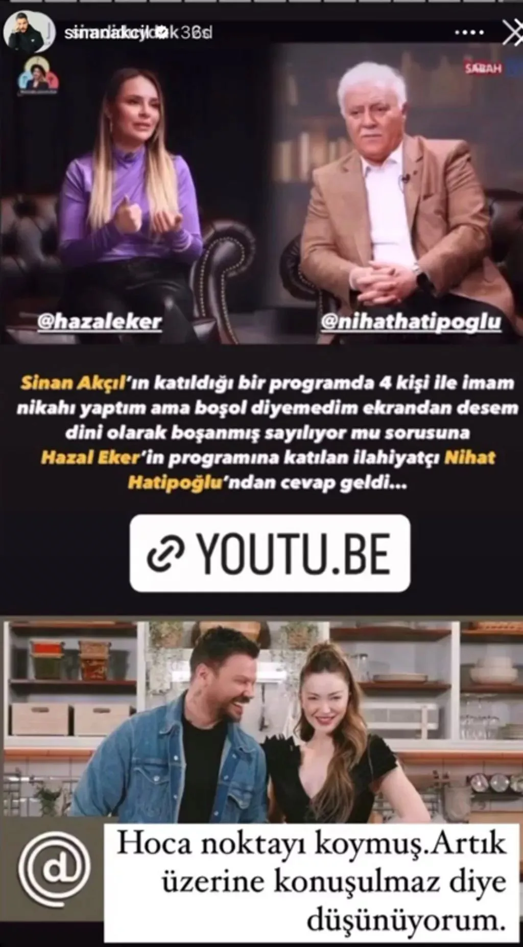 Sinan Akçıl'ın "4 imam nikahlı eşim var" açıklamasına Nihat Hatipoğlu'ndan yanıt - Sayfa 4