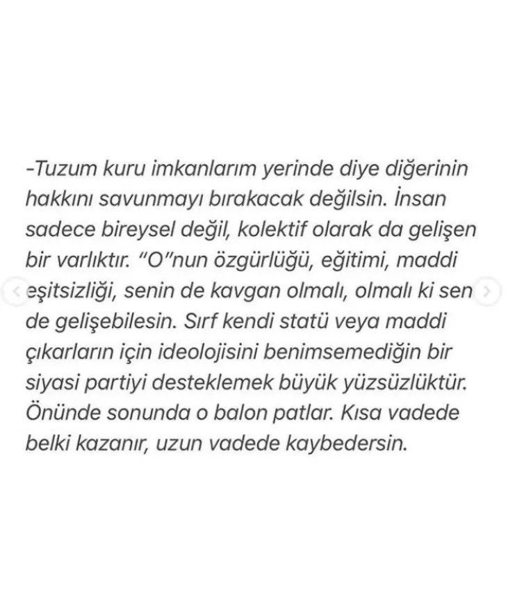 Volkan Demirel'in karısı Zeynep Sever paylaştı! "Kime oy vereceğini sen bilirsin. Ben..." - Sayfa 10