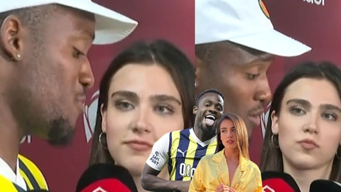 Röportaj esnasında muhabirin Batshuayi'ye bakışları olay oldu - Sayfa 3