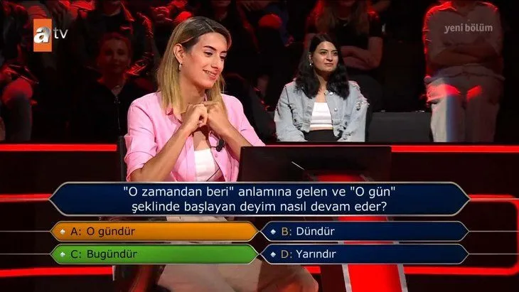 Milyoner'de geceye damga vuran soru: Stüdyodaki seyirciler bilemedi... - Sayfa 6