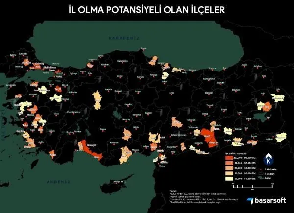 İl potansiyeli yüksek 67 ilçe belirlendi: Listede 10 şehir öne çıkıyor - Sayfa 2