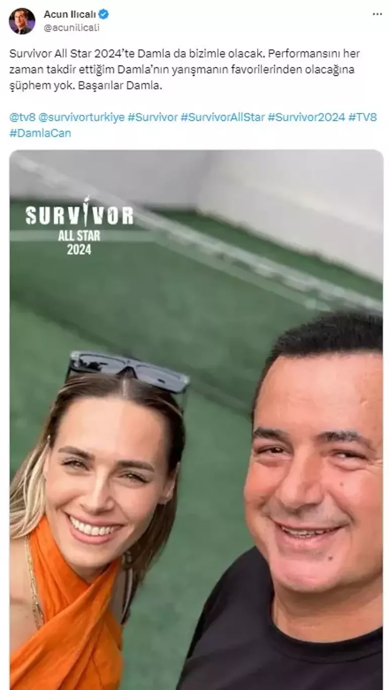 Acun Ilıcalı, Survivor 2024'ün altıncı yarışmacısını açıkladı! - Sayfa 3