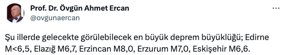 Hangi ilde kaç büyüklüğünde deprem bekleniyor? Prof. Dr. Ahmet Ercan, tek tek saydı… - Sayfa 36