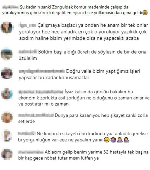 Bergüzar Korel'in paylaşımlarına sosyal medyada tepki! "Sanki kömür madeninde çalışıyor" - Sayfa 5