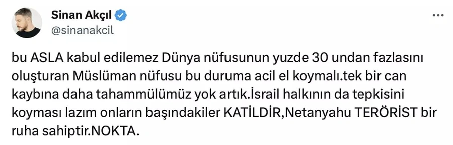 Ünlülerden İsrail'e tepki yağdı: Bu bir soykırım! - Sayfa 10