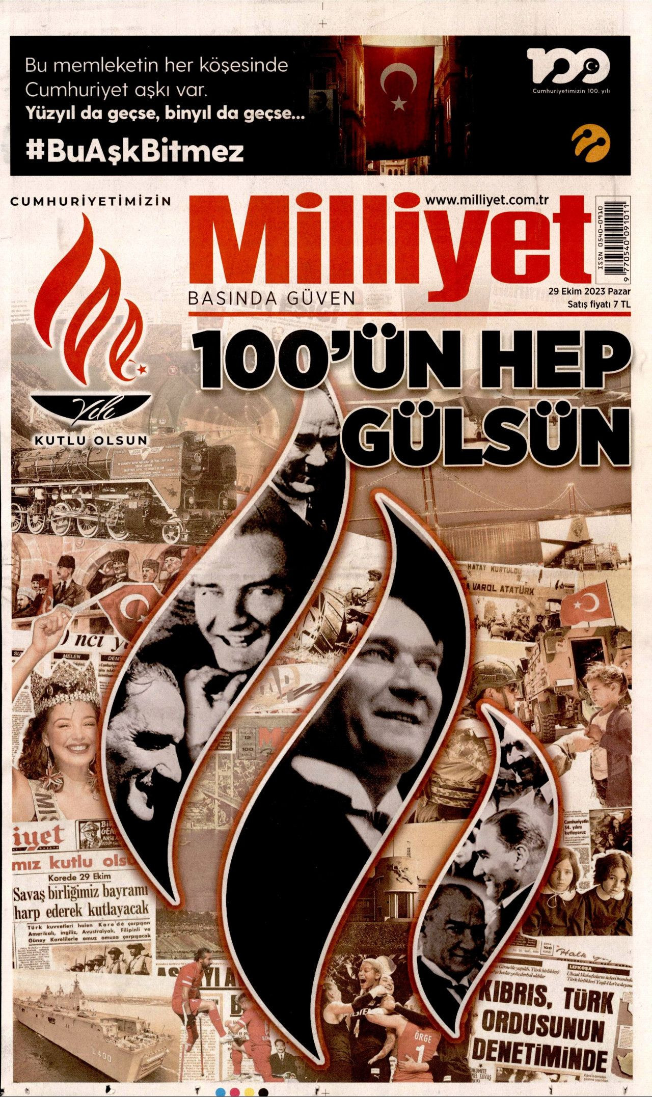 Gazeteler 29 Ekim Cumhuriyet Bayramı’nda hangi manşeti attı? İşte 100. yıl gazeteleri… - Sayfa 10