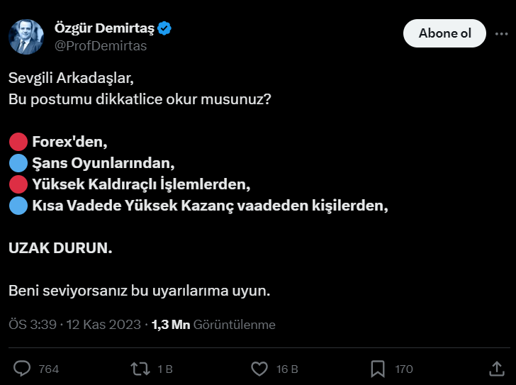 Özgür Demirtaş'tan çarpıcı uyarı: 'Beni seviyorsanız bunlardan uzak durun' - Sayfa 5