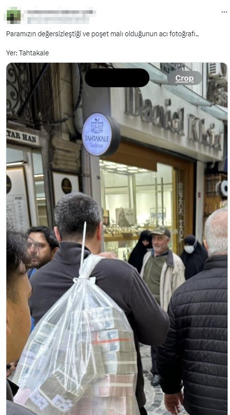 Bir çuval dolusu Türk lirası! Kareyi gören herkes aynı yorumu yapıyor - Sayfa 2