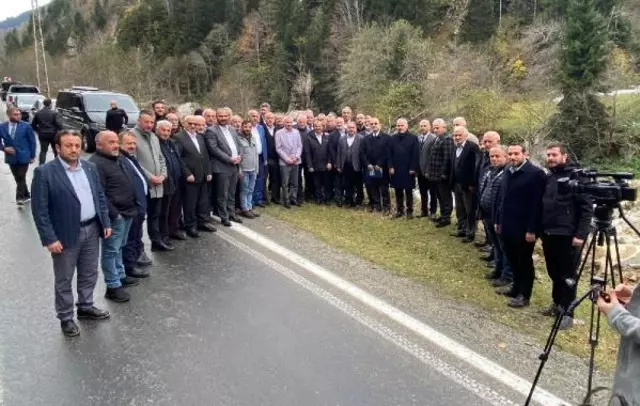 Rize'de AKP'li başkandan dikkat çeken HES protestosu: 'Halka rağmen bu iş yapılamaz' - Sayfa 1