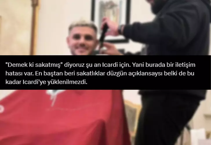 Derbiye sayılı günler kala Icardi'nin fotoğrafı korkuttu! 'Sakat mı?' - Sayfa 8