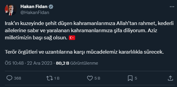 Şehitler için siyasilerden peş peşe taziye mesajları - Sayfa 7