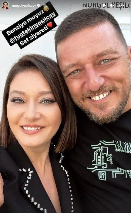 Nurgül Yeşilçay'ın kardeşi ile pozu olay oldu: Gözünden dudağına tıpatıp aynı! - Sayfa 6