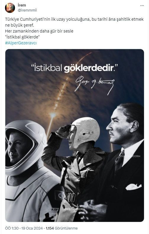 Sosyal medyada Gezeravcı'nın uzay yolculuğu gündem oldu: "Ayağına asteroit değmesin" - Sayfa 10