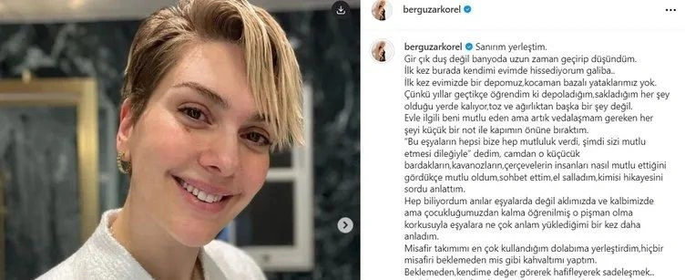 Bergüzar Korel bornozuyla yeni evinden paylaştı! "Banyoda uzun zaman geçirip... - Sayfa 5