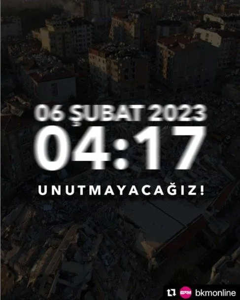 Ünlü isimlerden '6 Şubat' paylaşımları: 'Asla unutmuyoruz, affetmiyoruz' - Sayfa 5