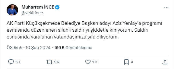 AKP seçim çalışmasında yapılan saldırıya siyasilerden tepki - Sayfa 10