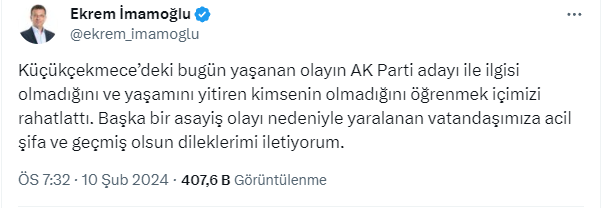 AKP seçim çalışmasında yapılan saldırıya siyasilerden tepki - Sayfa 4