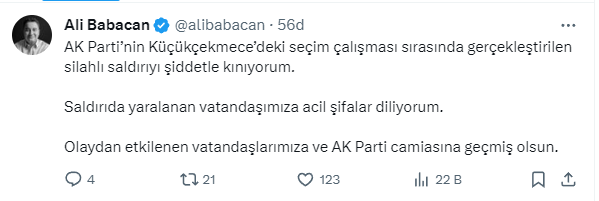 AKP seçim çalışmasında yapılan saldırıya siyasilerden tepki - Sayfa 5