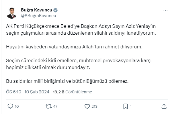 AKP seçim çalışmasında yapılan saldırıya siyasilerden tepki - Sayfa 7