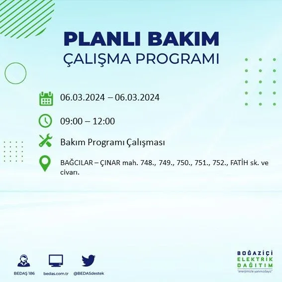 Burada yaşayanlar dikkat! Yarın elektrikler saatlerce kesik olacak - Sayfa 11