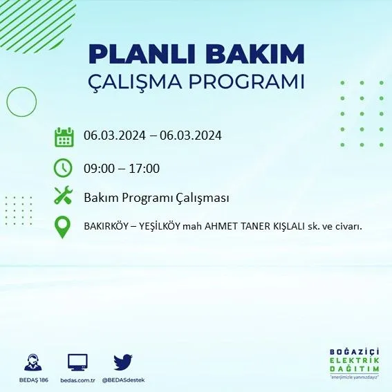 Burada yaşayanlar dikkat! Yarın elektrikler saatlerce kesik olacak - Sayfa 14