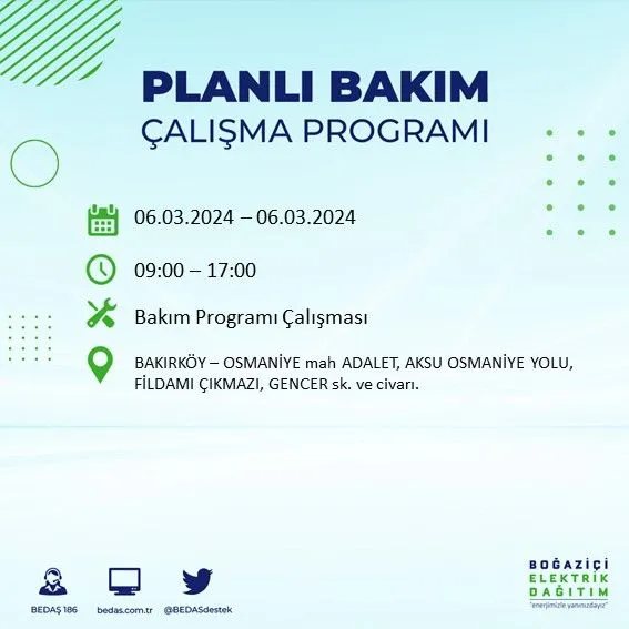 Burada yaşayanlar dikkat! Yarın elektrikler saatlerce kesik olacak - Sayfa 15