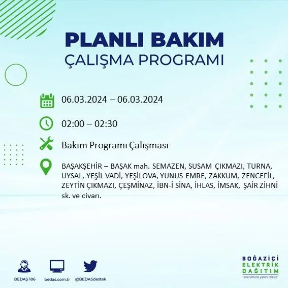 Burada yaşayanlar dikkat! Yarın elektrikler saatlerce kesik olacak - Sayfa 16