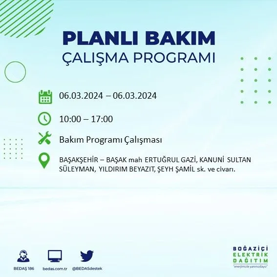 Burada yaşayanlar dikkat! Yarın elektrikler saatlerce kesik olacak - Sayfa 20