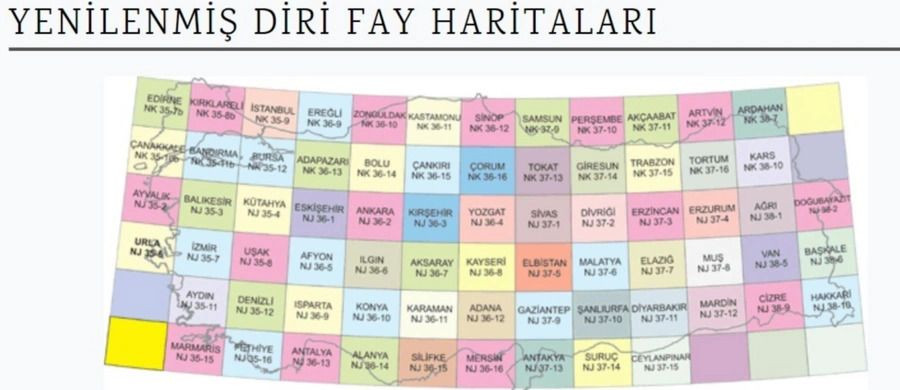 Yenilenmiş MTA diri fay haritası paylaşıldı: İşte fay hattı geçen şehirler - Sayfa 7