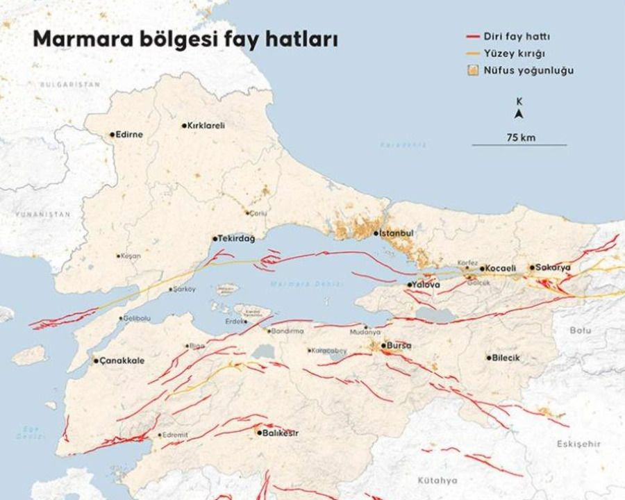 Yenilenmiş MTA diri fay haritası paylaşıldı: İşte fay hattı geçen şehirler - Sayfa 6