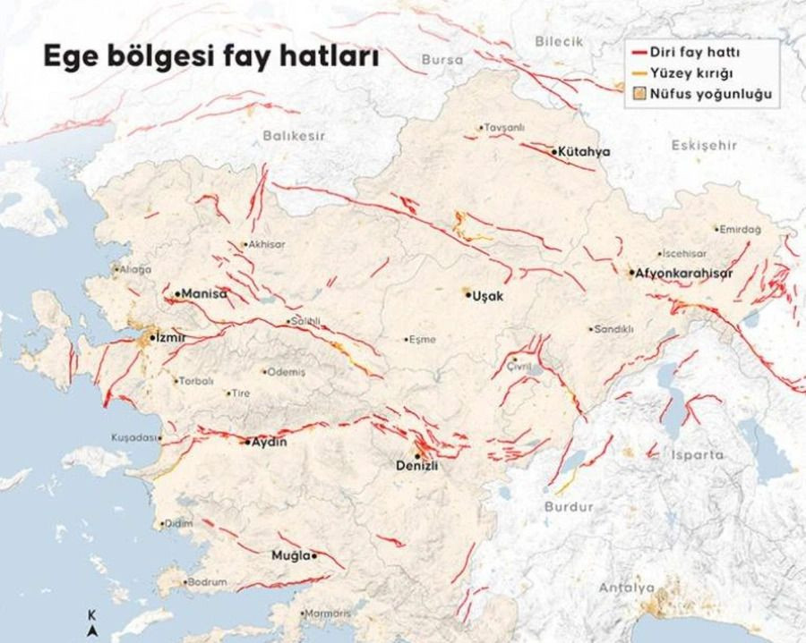 Yenilenmiş MTA diri fay haritası paylaşıldı: İşte fay hattı geçen şehirler - Sayfa 3