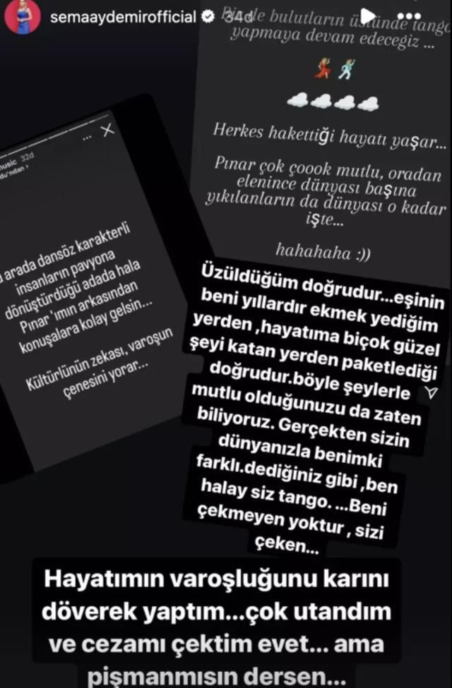 Sema Aydemir, Pınar Saka'nın kocasıyla birbirine girdi! Halay çekmişti, şimdi de olay sözler söyledi - Sayfa 4