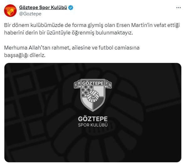 Futbol camiasından Ersen Martin için taziye mesajı - Sayfa 11