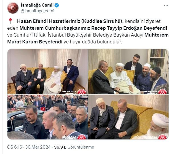 Erdoğan'la Kurum’dan 31 Mart öncesi dikkat çeken ziyaret - Sayfa 1